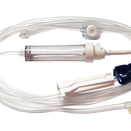 OptimaFX Giving Set With Fixed Male Luer Lock