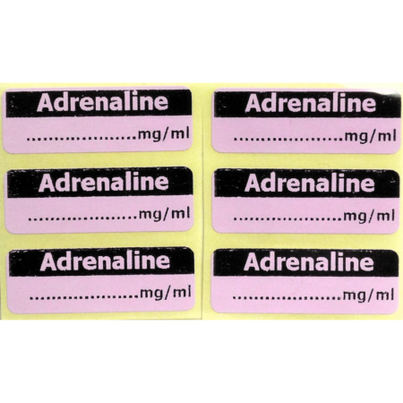 Adrenaline Label